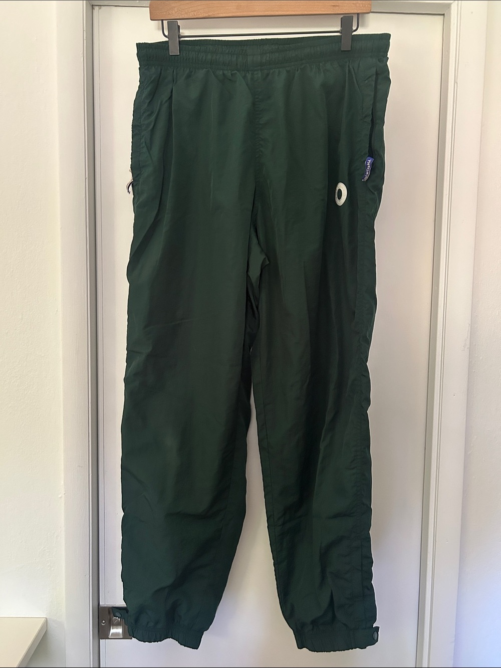 Dark Green Men's Track Pants Sweatpants Trophy Hunting Size L Great